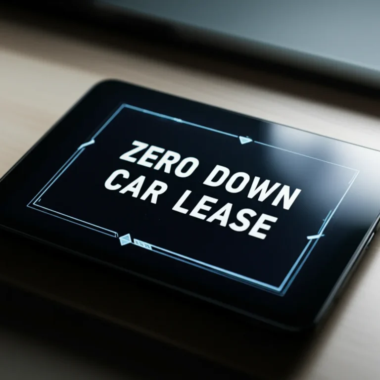 Featured image for 10 Surprising Benefits of Zero Down Car Leases in 2025