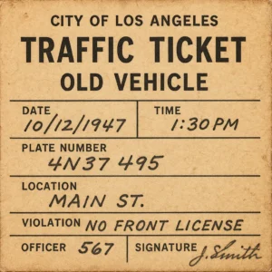 Featured image for Does Car Age Really Get You Tickets 2026