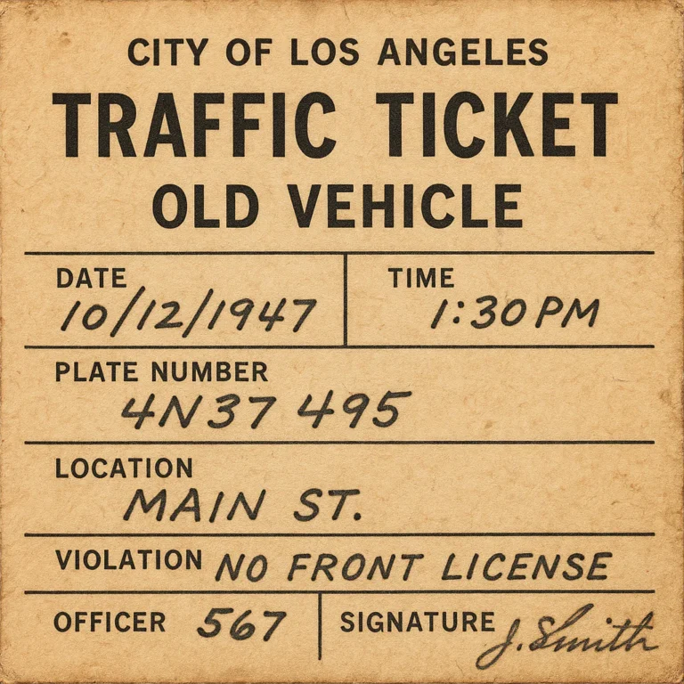 Featured image for Does Car Age Really Get You Tickets 2026