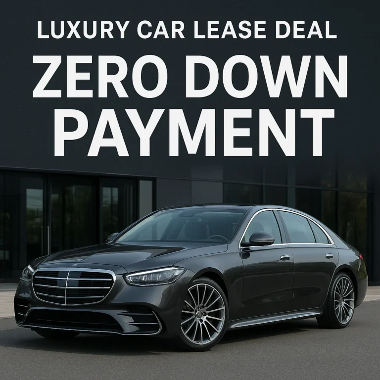 Featured image for 15 Luxury Car Lease Deals with 0 Due at Signing 2026