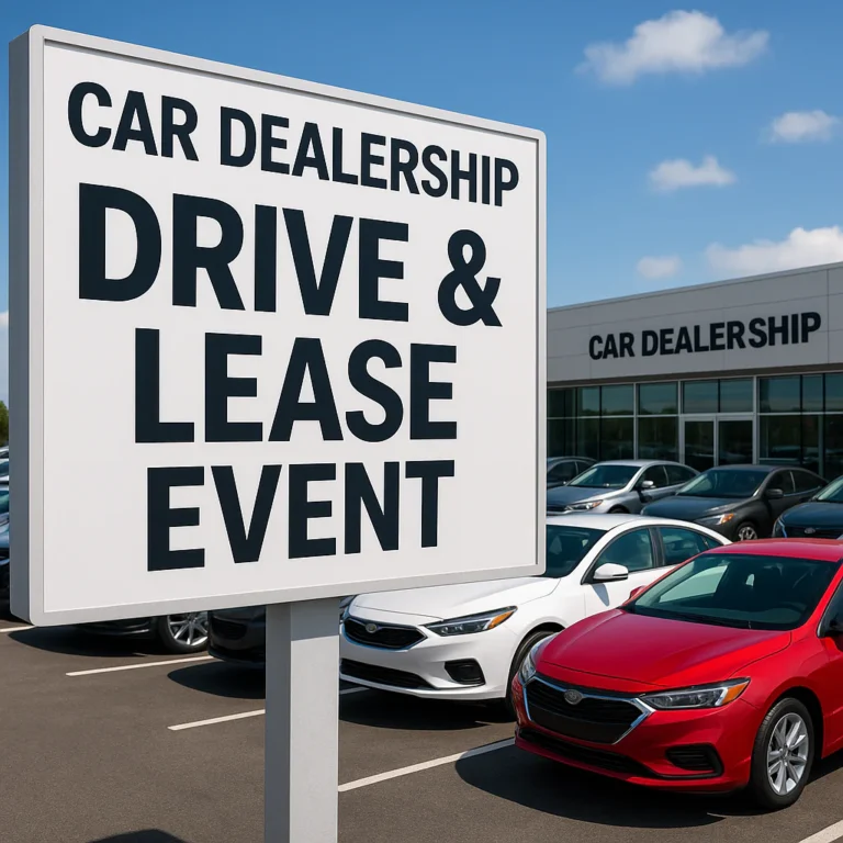 Featured image for Top 10 Manufacturer Sign-and-Drive Lease Events 2026