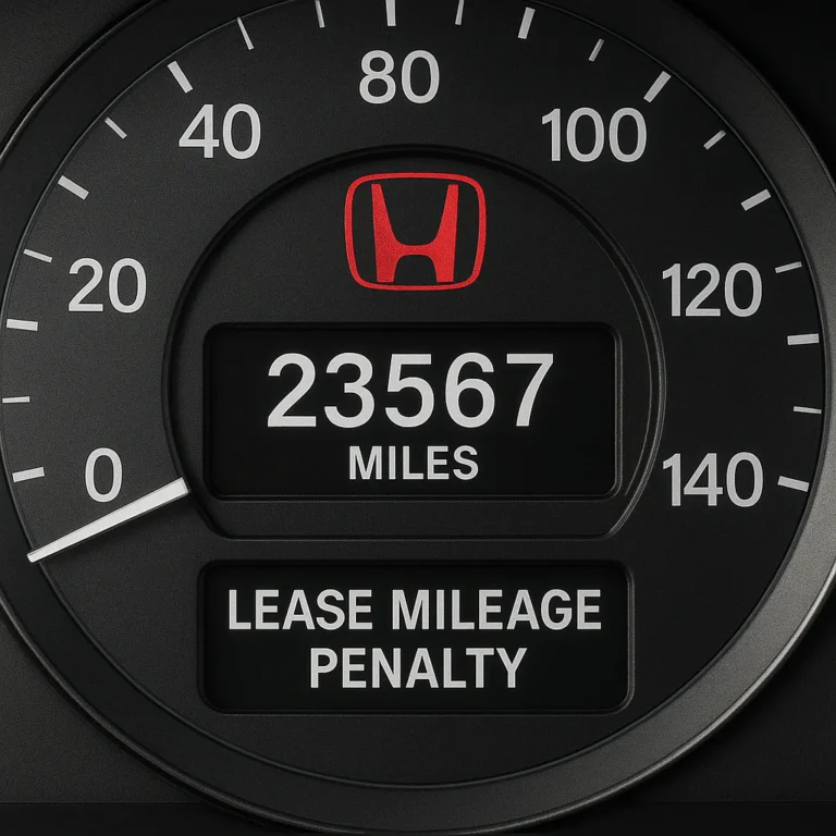Featured image for Honda Lease Mileage Penalty The 0.25mile Shock 2026