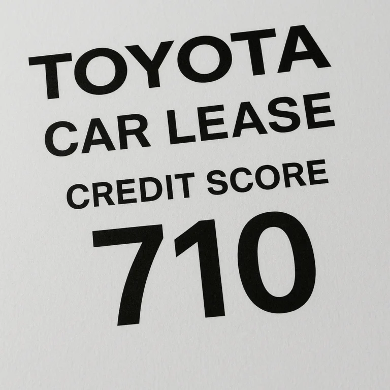 Featured image for What Credit Score is Needed for a Toyota Lease 2026 Guide