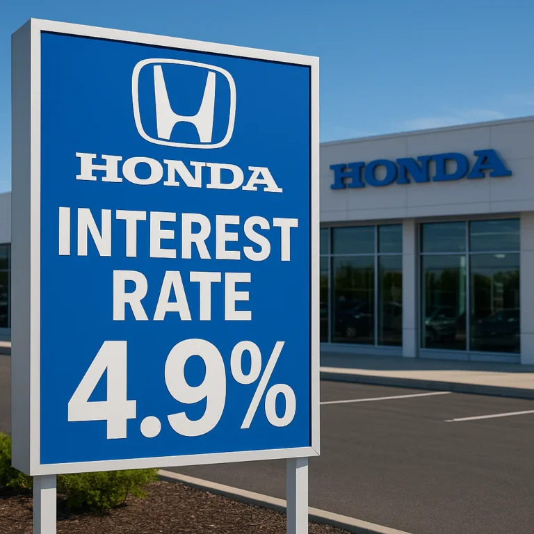 Featured image for What is the Interest Rate for a New Honda 2026
