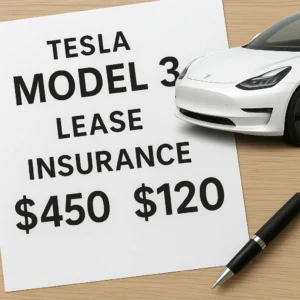Featured image for How Much is Insurance on a Leased Tesla Model 3 2026