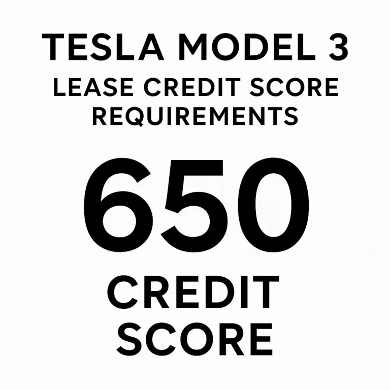 Featured image for Tesla Model 3 Lease Credit Score Requirements The 2026 Truth