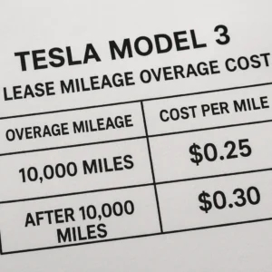 Featured image for Tesla Model 3 Lease Overage Cost The 2026 Shock You Cant Ignore