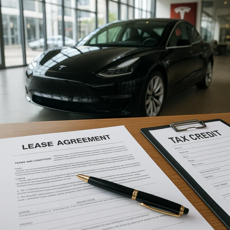 Featured image for Do You Get a Tax Credit for Leasing a Tesla 2026