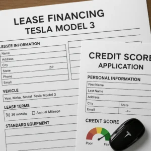 Featured image for How to Qualify for a Tesla Model 3 Lease With Low Credit