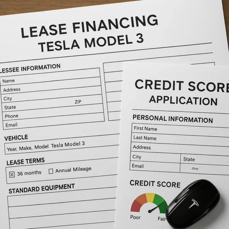 Featured image for How to Qualify for a Tesla Model 3 Lease With Low Credit